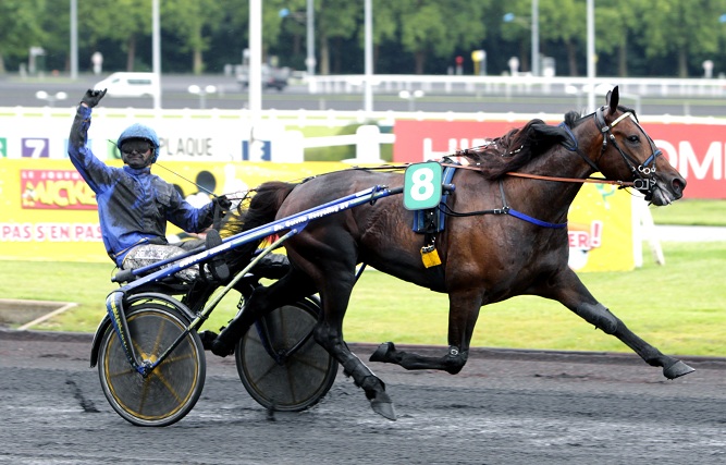 Vainqueur du Prix René Ballière (GI) à Vincennes en juin dernier (photo), Main Wise As a été préparé en vue du Prix Jean-Luc Lagardère (GII), son grand objectif estival sur le Plateau de Soisy.